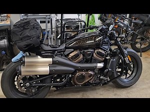 Installing and Testing the Kemimoto Sportster S Storage Rack