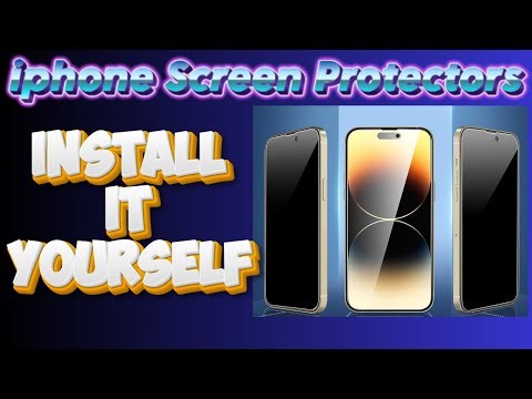 How to install ANY screen protector PERFECTLY