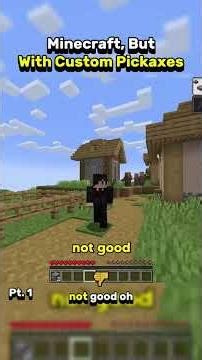 Mining With CRAZY Custom Pickaxes in Minecraft ⛏️💣 | Ultimate Block Breaker!