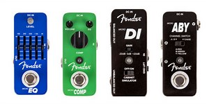 Fender Announces Line of Micro Pedals