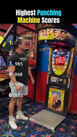 Ranking Highest Punching Machine Scores