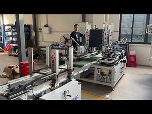 Automatic picture frames production line equipment,automatic photo frame making production line here