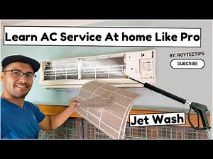 How To Service Split AC at Home with Jet Wash Like a Pro?