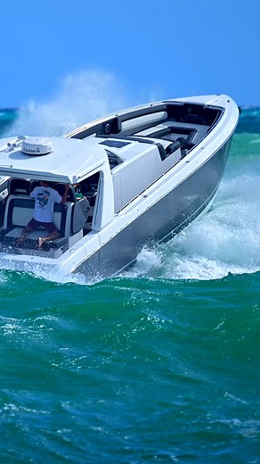 3.3K views · 12 reactions | Million Dollar Boat Into the STORM !! Haulover Inlet Boats _ | WavyBoat II | Facebook