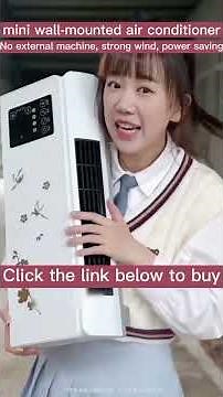 Mobile wall-mounted small air conditioner