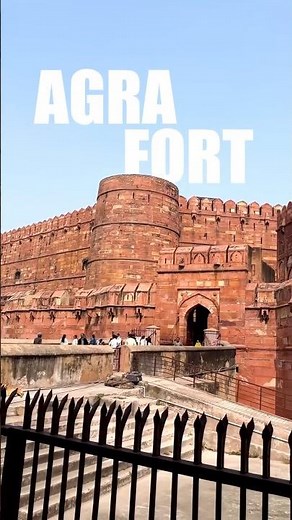 Exploring Agra Fort 🏰❤️ | The Historic Beauty of Agra