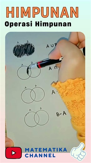Materi Himpunan Matematika SMA #matematikasma #matematika #berhitung #sekolah #mbg
