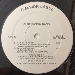 Blue Riddim Band - Nancy Reagan