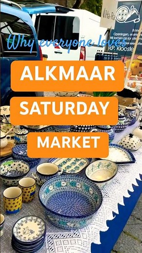 A morning at Alkmaar’s Saturday Market #netherlands #alkmaar #market #alkmaarmarkt