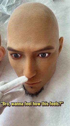 Customizable Male Doll | Realistic Face & Adjustable Eyes
