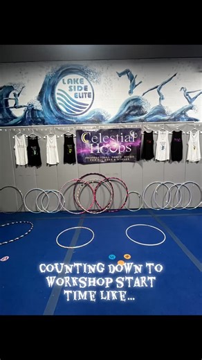It’s almost time for the beginner dance hoop workshop!!! 4pm at lake side elite!!! This workshop will cover: Waist hoop Waist hoop to lasso Infinity walk through Hoops available for use and for purchase!! Special Workshop hoop pricing!!! Let your soul flow Celestial Crew 🖤💫 #flowarts #workshops #hoopdance #hulahooper #hulahoopersunite #hulahooping | Celestial Dance Hoops