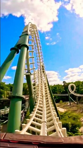 On Ride POV - the Python at Efteling Theme Park ( Full video POV on Channel ) #efteling #remix #ride