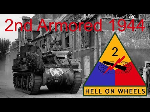 US 2nd Armored in Normandy 1944