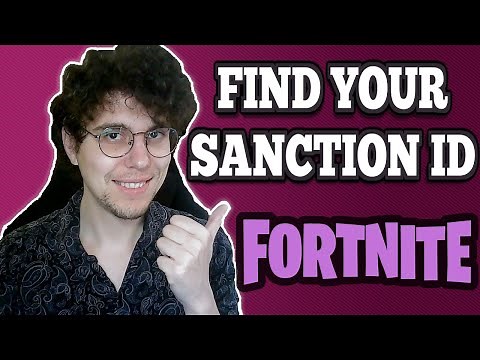How To Find Sanction ID in Fortnite