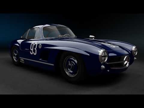Assetto Corsa: 1955 Mercedes 300SL at Nürburgring 67