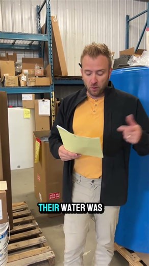 Our customer in Regina Beach Saskatchewan got our whole chlorination water treatment system! This