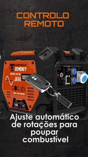 Gerador Inverter Automático Java 15000W 💡 Energia Inteligente e Fiável