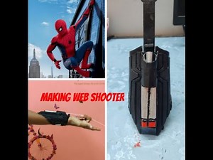 Making Spider Man Web Shooter. Inspired of Spiderman Homecoming. With free downloadable templates.