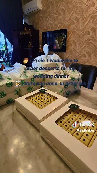 Dessert corner can be set up without fancy deco Just little effort required to find right seller and a person to display at venue