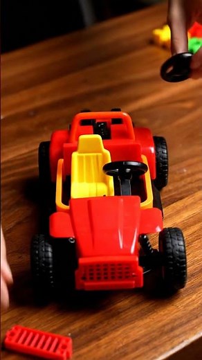 DIY Lego Car Assembly 🏎️ Easy Brick Building Tutorial #Shorts