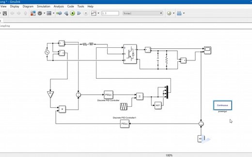 MATLAB /Simulink 单相电压型PWM整流器仿真设计