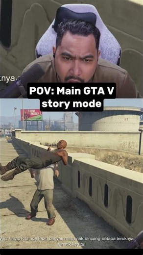 Jom tengok live aku main story mode #kingshahx #gtav