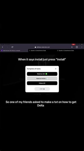 DELTA TUTORIAL FOR ROBLOX EXPLOITING SYSTEM (fastest possible way)