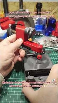 Пристрій маніпулятор для заточування манікюрної перукарні та іншого інструменту. Manipulator device