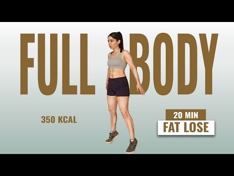 20 Minute Full Body HIIT Workout | Fat Burning Cardio | No Repeat | No Equipment
