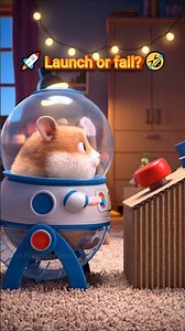 Launch or Fail? Hamster Rocket Test Has a Surprising Ending 🚀
