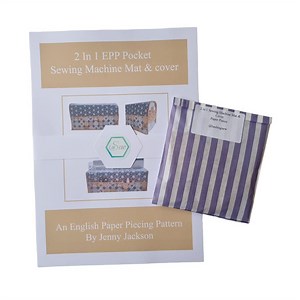 Jenny Jackson's Sewing Machine Mat and cover Pattern & Paper Pieces