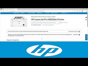 How To Install and Setup HP LaserJet Pro M203dw Printer [Guide]