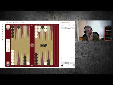 Backgammon commentary 10/8/2025