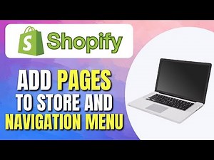 How to Add Pages to Shopify Store and Navigation Menu | Shopify Store Setup | Easy Tutorial