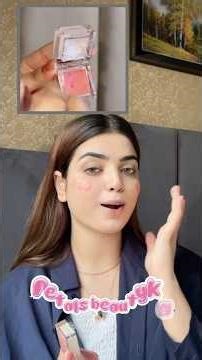 Full face of make Up with petals beauty ￼"#shorts #youtubeshorts