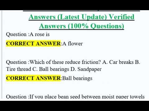 ASVAB Exam Questions and Answers