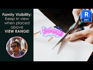 Revit Hack! Keep Your Family Visible Above The View Range!