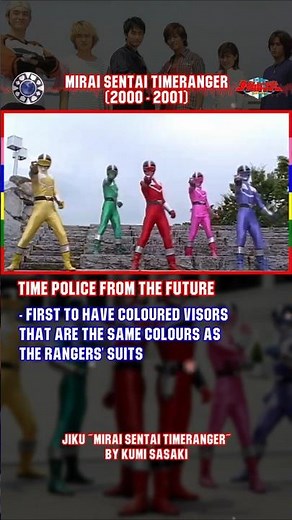 Super Sentai #24: Mirai Sentai Timeranger (2000) | Future Police of the 30th Century