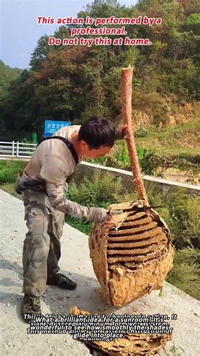 Cutting Open a Massive Wasp Colony