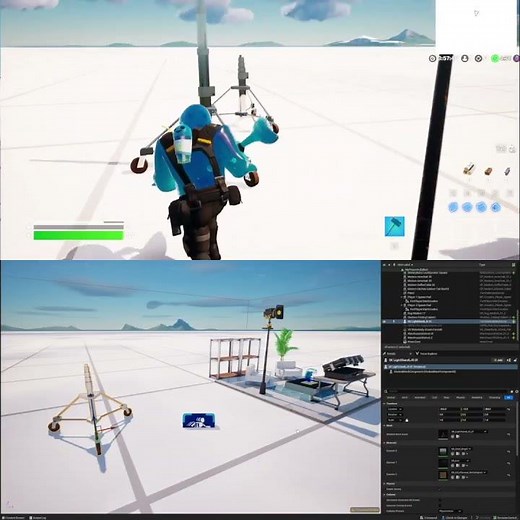UEFN Light Stand Control Rig
