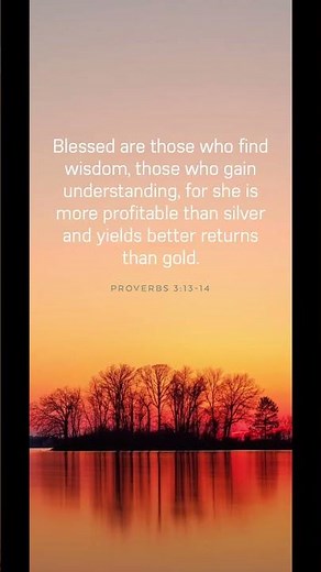 Proverbs 3:13-14