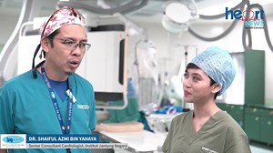 IJN FIRST IN ASIA To perform spot stenting procedure with VascuFlex Multi-LOC. A multiple stent delivery system designed for the treatment of peripheral arterial disease (PAD). The procedure was performed by Shaiful Azmi bin Yahaya, deputy head of Cardiology Department at Institut Jantung Negara, Kumara Guruppan s/o Ganesan, consultant cardiologist at Institut Jantung Negara and Ralf Langhoff, head of Angiology and Vascular Medicine, Sankt-Gertrauden Hospital, Berlin, Germany. Follow Melissa's r