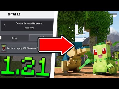 How To Download Cobblemon In Minecraft Bedrock! (Addon)
