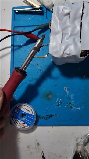 spot welder version 1#spotweldingmachineprice #capacitor #experiment