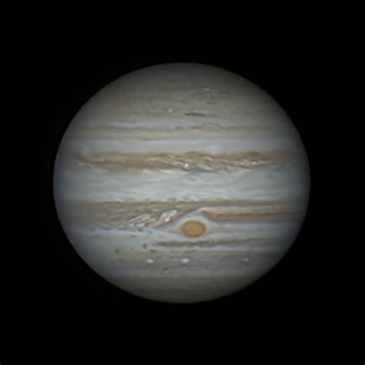 JUPITER Rotation Time-lapse (2 Hours) - 16" Dobsonian - Dec 29, 2025