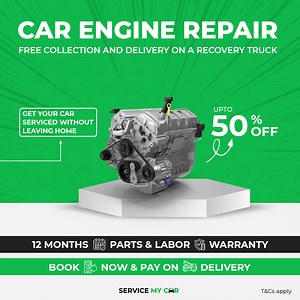 𝗦𝗮𝘃𝗲 𝗕𝗶𝗴 𝗼𝗻 𝗖𝗮𝗿 𝗦𝗲𝗿𝘃𝗶𝗰𝗲𝘀 & 𝗥𝗲𝗽𝗮𝗶𝗿 with 𝗙𝗿𝗲𝗲 𝗖𝗼𝗻𝘁𝗮𝗰𝘁𝗹𝗲𝘀𝘀 𝗣𝗶𝗰𝗸 & 𝗗𝗿𝗼𝗽 Services with Expert Mechanics & Fully Sanitized Workshops👨🏻‍🔧 📲 Book your Car Repair from the 𝗦𝗲𝗿𝘃𝗶𝗰𝗲𝗠𝘆𝗖𝗮𝗿 𝗔𝗽𝗽 𝗻𝗼𝘄! ✅ Get Your Car Serviced With Out leaving Your Home or Workplace ✅ Best Prices Guaranteed ✅ 100% Genuine Spares ✅ FREE pickup and Delivery ✅ FREE top-up on fluids ✅ FREE inspection ✅ FREE car wash & sanitization. ✅ Book Online and Pay Online cal