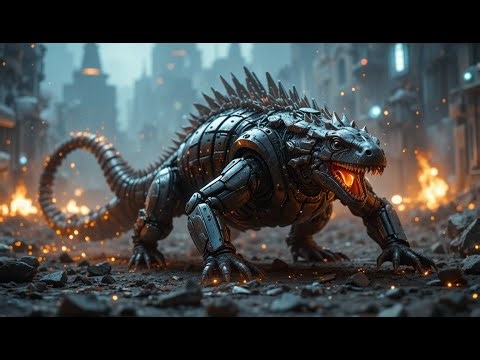 Pangolin uprising destroys the city |BioRobot