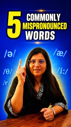 Stop Mispronouncing These 5 English Words 🤯 #englishpronunciation #learnenglish #shorts