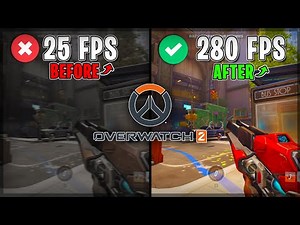 NEW BEST SETTINGS for Overwatch 2 - MAX FPS & LAG FIX GUIDE