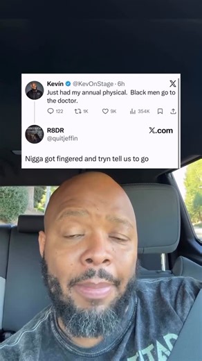 Tony Baker on Instagram: "This video pissed me off and this is a big reason why i say what i say on stage. GET YO BOOTY HOLES LOOKED IN DUMMIES! Get ya prostates checked. Get ya blood worked. Stop bein dumb 🍑 for the sake of “masculinity”. What’s REAL masculine is stayin on top of your health to the fullest so your family doesn’t have to be shattered."